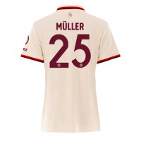 Bayern Munich Thomas Muller #25 3rd trikot Frauen 2024-25 Kurzarm